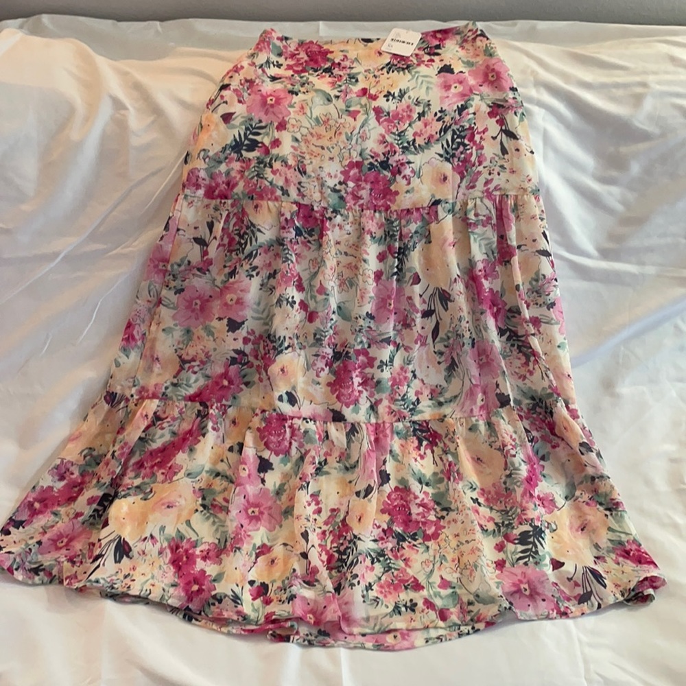 Free People XS skirt with side zipper